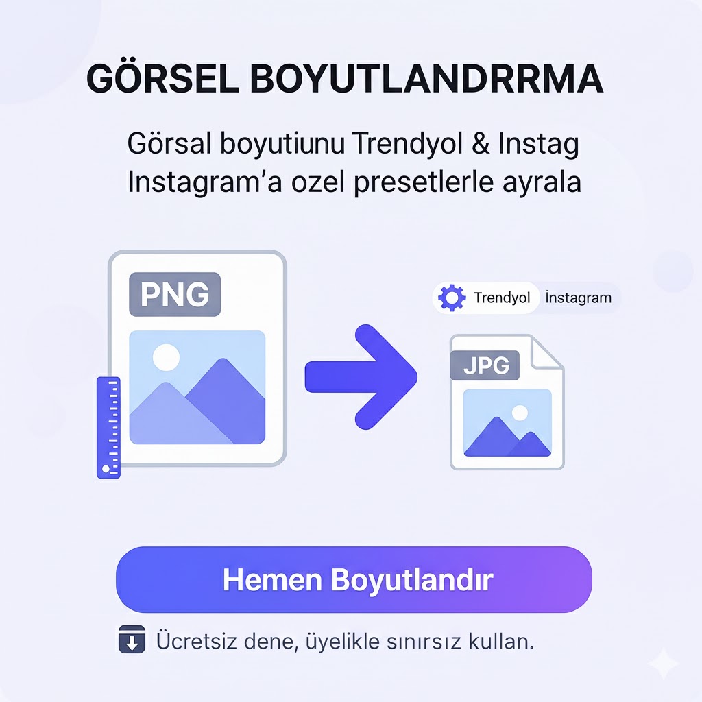 Görsel Boyutlandırma Aracı