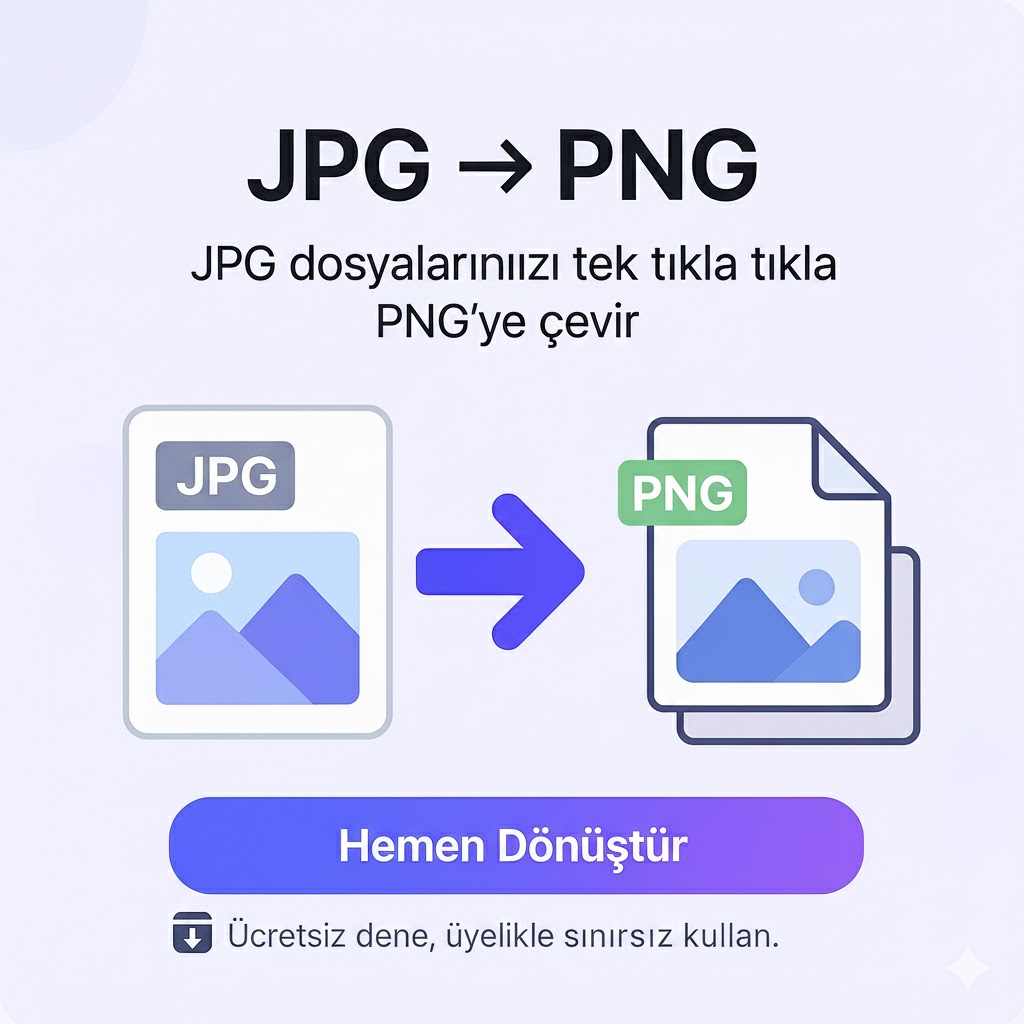 JPG to PNG Dönüştürücü