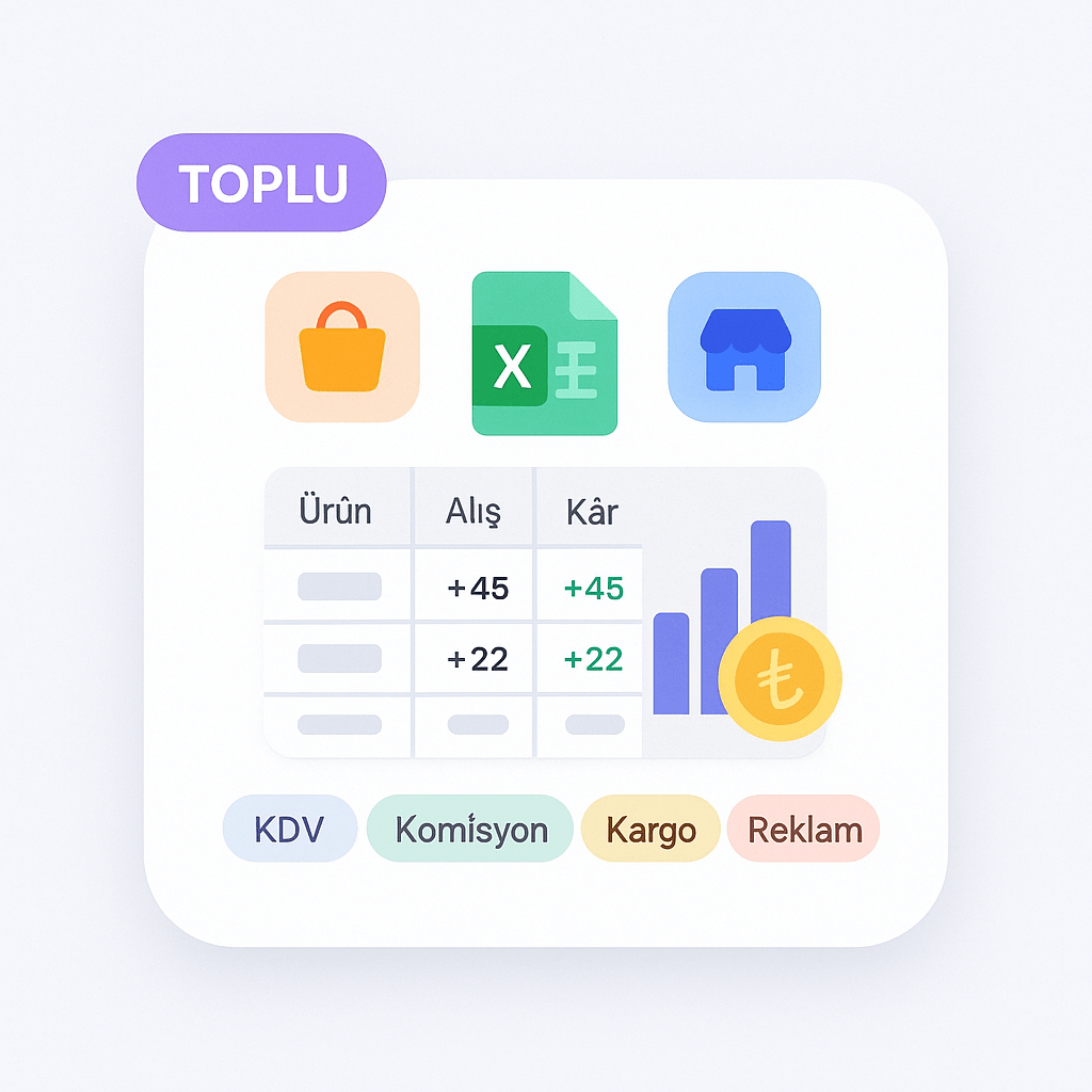 Trendyol / Hepsiburada Toplu Ürün Kârlılık Hesaplama Aracı